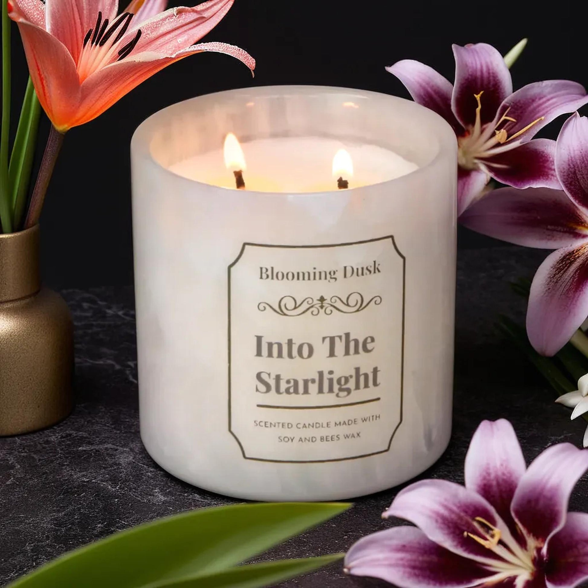 Blooming Dusk's Into the Starlight scented candle