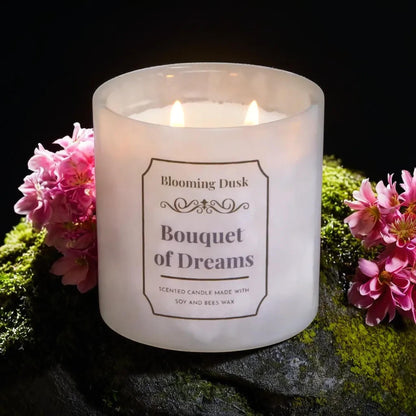 Blooming Dusk's Bouquet of Dreams scented candle